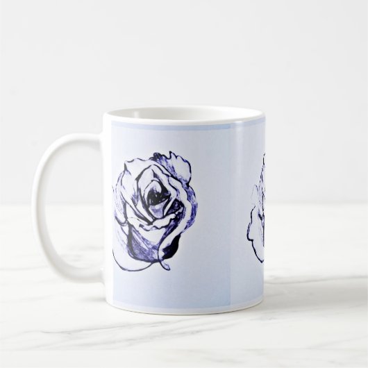 Flower  コーヒーマグカップ (左)