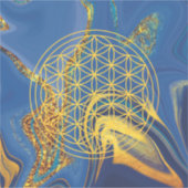 flower シール (正面)