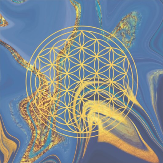 flower シール (正面)