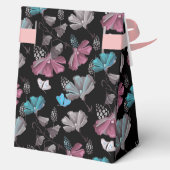 Flower and Butterflies Pattern  フェイバーボックス (裏面)