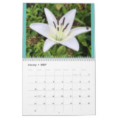 Flower Are It 2026 Calendar カレンダー (1月 2027)
