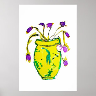 Flower Arrangement Art ポスター