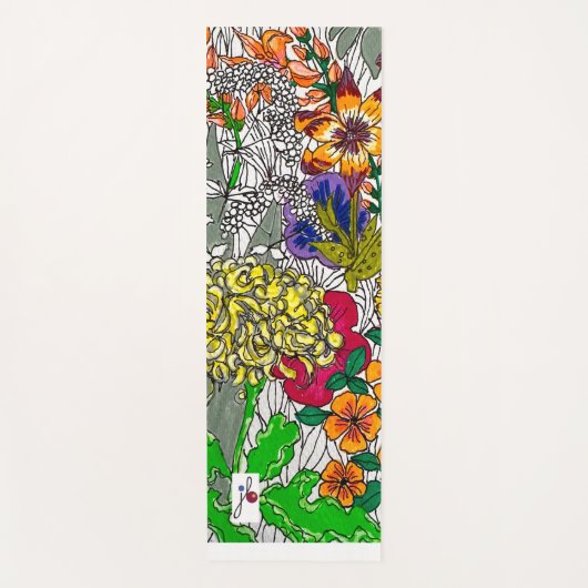 Flower Arranging Yoga Mat ヨガマット (正面)