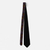 Flower Art Ties Floral Art Chrysanthemum Neck Tie ネクタイ (裏面)