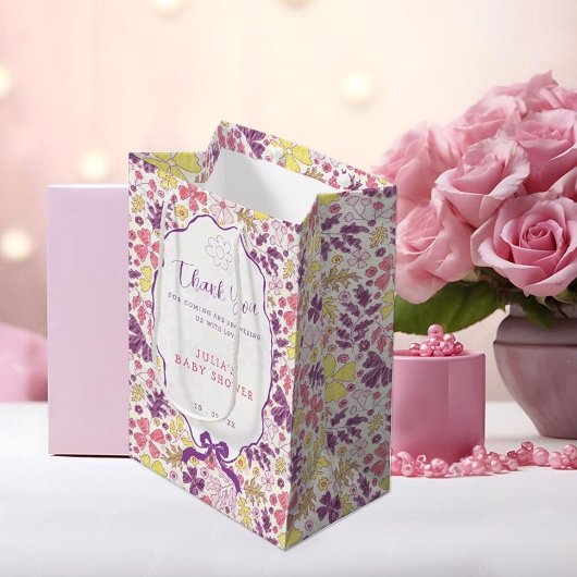 Flower Baby Medium Gift Bag ミディアムペーパーバッグ