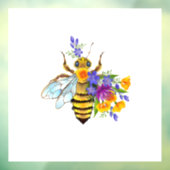 Flower bee with wild plants ウィンドウサイン (シート3)