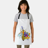 Flower bee with wild plants エプロン (インサイチュ)