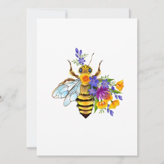 Flower bee with wild plants シーズンカード (正面)