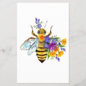 Flower bee with wild plants チラシ (正面)