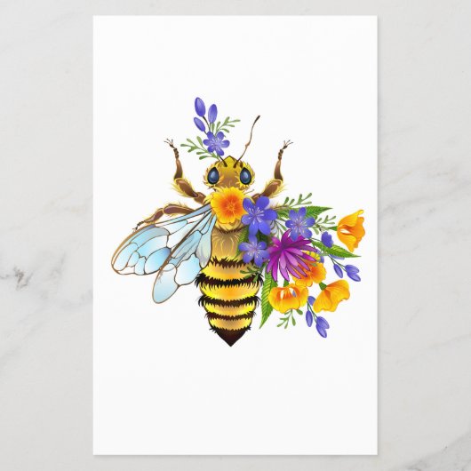 Flower bee with wild plants チラシ (正面)