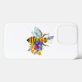 Flower bee with wild plants Case-Mate iPhoneケース (裏面 (横))