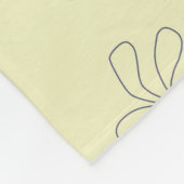 flower blanket フリースブランケット (角)