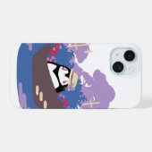 Flower Boat Penguin iPhone 15ケース (裏面横)