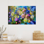 Flower Bouquet  ポスター (キッチン)