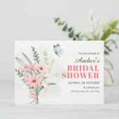 Flower bouquet 招待状 (スタンド正面)