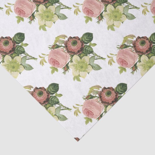 Flower Bouquet Pattern 薄葉紙 (詳細)