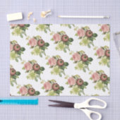 Flower Bouquet Pattern 薄葉紙 (クラフト)