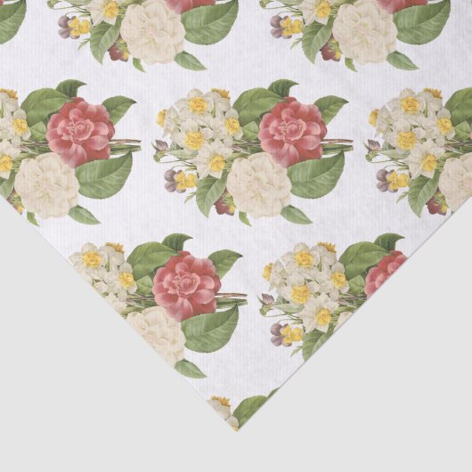 Flower Bouquet Pattern 薄葉紙 (詳細)