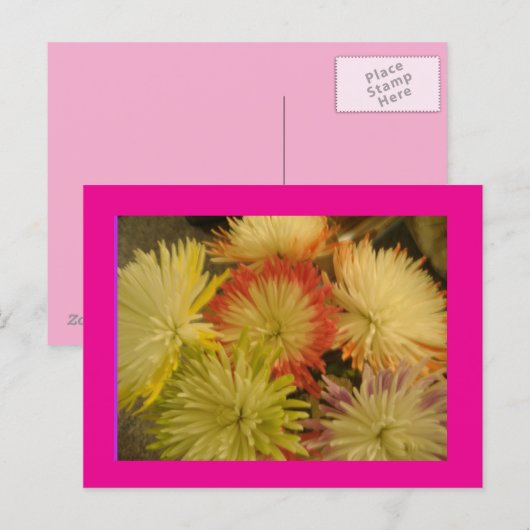 Flower Bouquet Postcard ポストカード (正面/裏面)