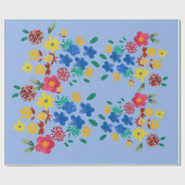 Flower bouquet wrapping paper ラッピングペーパー (フラット)