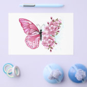 Flower Butterfly with Pink Sakura チラシ (シングル)