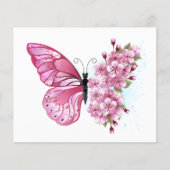 Flower Butterfly with Pink Sakura チラシ (正面)