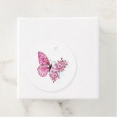Flower Butterfly with Pink Sakura フェイバータグ (インサイチュ)