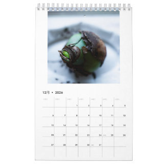 Flower calendar カレンダー