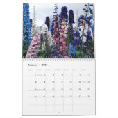Flower Calendar 2026 カレンダー (2月 2026)