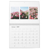 Flower Calendar 2026 カレンダー (1月 2027)