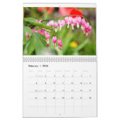 Flower Calendar by Jody Wiele Photography カレンダー (2月 2026)