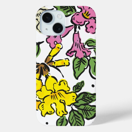  Flower case Case-Mate iPhoneケース (裏面)