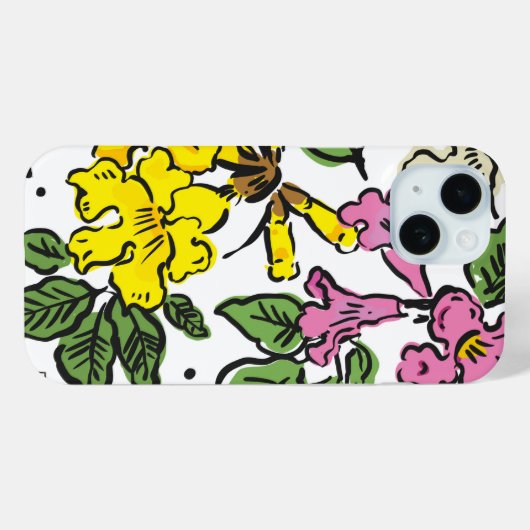  Flower case Case-Mate iPhoneケース (裏面 (横))