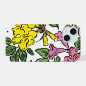  Flower case iPhone 15ケース (裏面横)