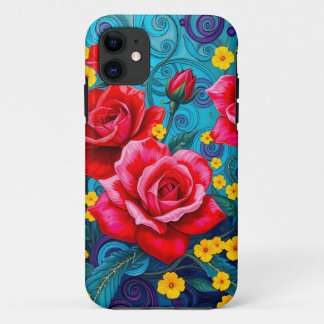 Flower iPhone 11 ケース