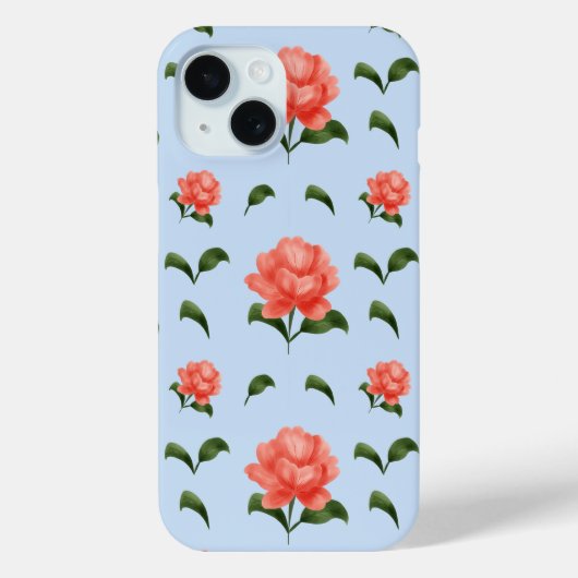 Flower case phone Case-Mate iPhoneケース (裏面)