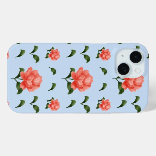 Flower case phone Case-Mate iPhoneケース (裏面 (横))