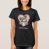 Flower Cat Tshirt Tシャツ (正面)