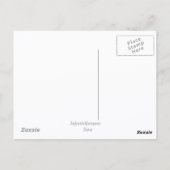Flower Chihuahua Postcard ポストカード (裏面)