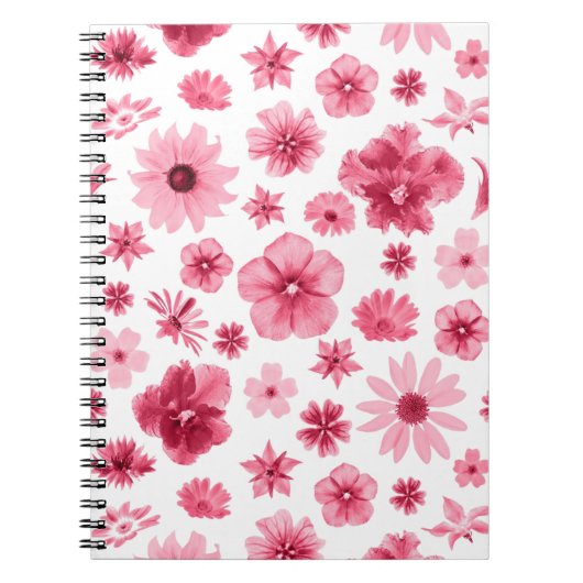 flower cuaderno ノートブック (正面)