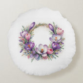 flower cushion ラウンドクッション (裏面)