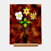 "Flower Delivery" (11" x 14") Acrylic Sign アクリルサイン (正面)