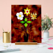 "Flower Delivery" (11" x 14") Acrylic Sign アクリルサイン (ウェディング)