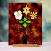 "Flower Delivery" (11" x 14") Acrylic Sign アクリルサイン (ニュートラル)