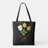 "Flower Delivery" Shoulder Tote トートバッグ (裏面)