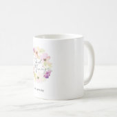 flower 🌺 design cup コーヒーマグカップ (正面右)
