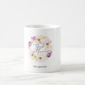 flower 🌺 design cup コーヒーマグカップ (中央)