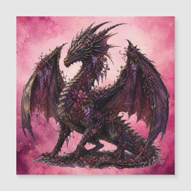 Flower Dragon | ボタニカルファンタジードラゴン (正面)