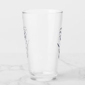 Flower drawing  タンブラーグラス (左)