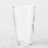 Flower drawing  タンブラーグラス (右)